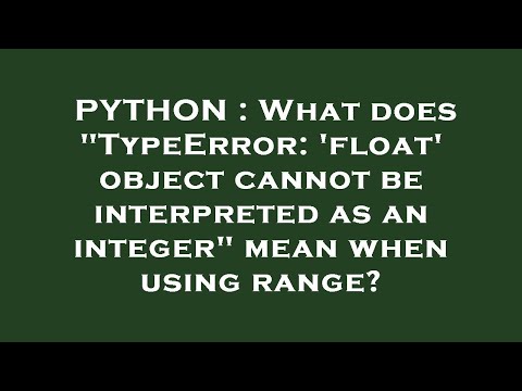 PYTHON : What does