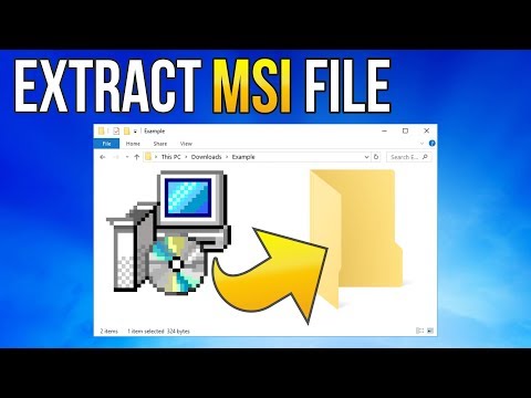 Extract .MSI package file WITHOUT INSTALLING