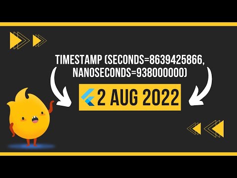 Easy Flutter Firebase Timestamp into DateTime