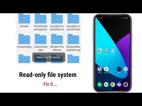 HOW TO FIX READ-ONLY FILE SYSTEM Android 10/Android 11