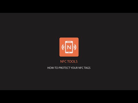 NFC Tools : How to protect your NFC tag