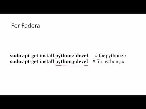 fatal error: Python.h: No such file or directory