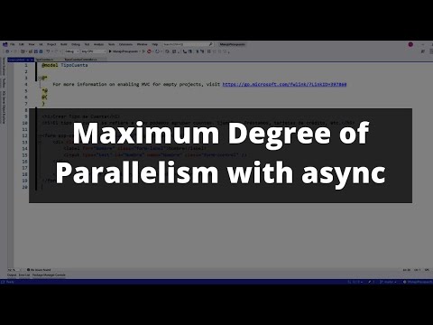 Parallel.ForEachAsync - Concurrent Tasks with a Limit - New from .NET 6 - Concurrency in C#