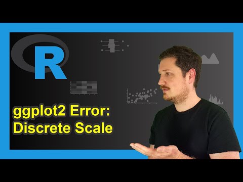 R ggplot2 Error: Continuous value supplied to discrete scale (2 Examples) | Wrong Grouping Variable