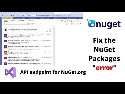 How to Manage packages for solution visual studio Fix Error | NuGet.org as a package | with BeSmart