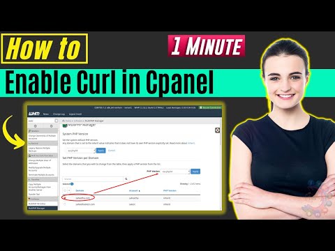 How to enable curl in cpanel 2023