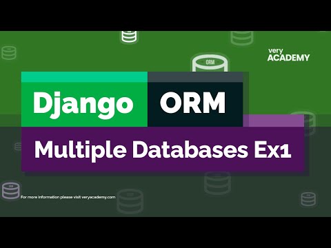 Django Multiple Database Setup Ex1