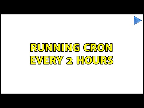 Running Cron every 2 hours (4 Solutions!!)