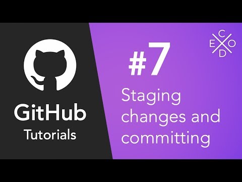 Git and GitHub Tutorials #7 - Staging Changes and Making you First Commit!