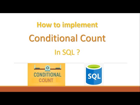 SQL | How to implement Conditional Count