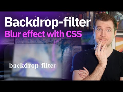 Backdrop Filter CSS Blur