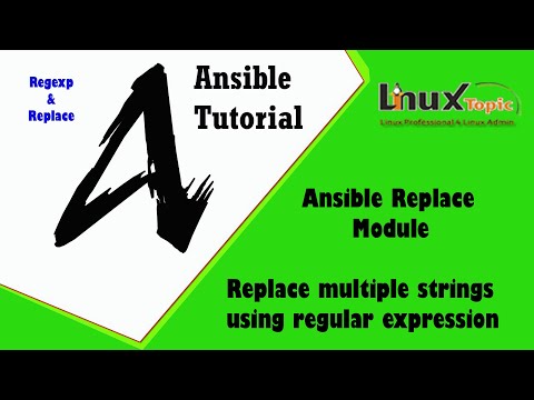 Ansible Replace Module - Ansible playbook to replace multiple strings from the Json logs #linuxtopic