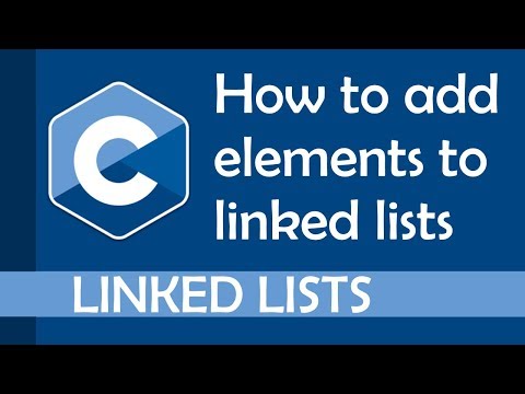 Adding elements to a linked list