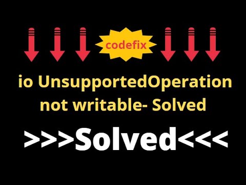 io UnsupportedOperation not writable- Solved