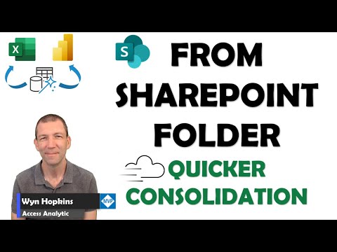 The best way to connect to a SharePoint Folder to speed up your Excel and Power BI data refresh