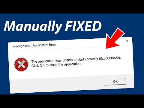 MSedge.exe Application Error Message, [Step by Step Tutorial]