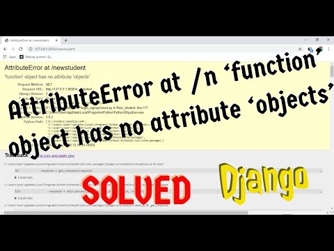 AttributeError at /n 'function' object has no attribute 'objects'