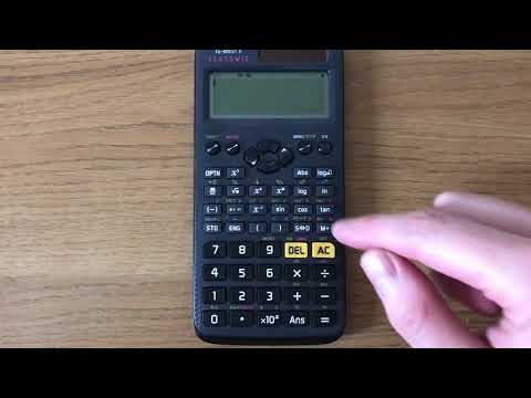 The Random Number Generator Key On A Casio Scientific Calculator ... generate random numbers 1 to 10