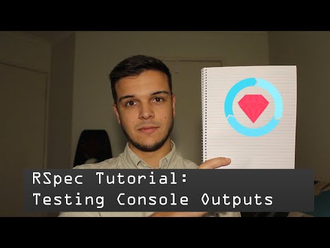 RSpec Tutorial: Testing Console Outputs & creating a custom Matcher.
