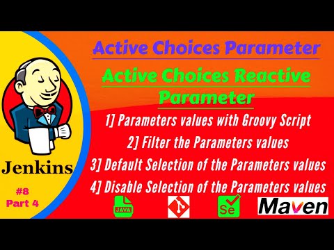 Jenkins Active Choice Parameter |Active Choices Reactive Parameter| Jenkins Dynamic parameterization