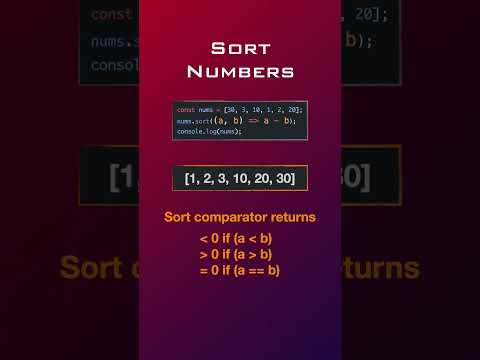 Javascript Mistakes: Have you been sorting numbers incorrectly all this time?