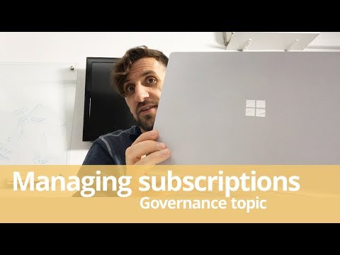 Managing Azure subscriptions & Cloud Solution Provider