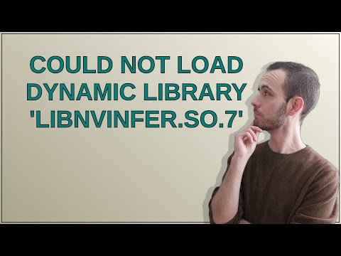 Could not load dynamic library 'libnvinfer.so.7'