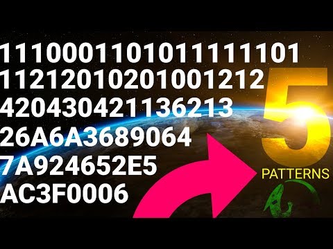 5 Patterns with Numbers - Binary to Base-36 | Numerals across bases