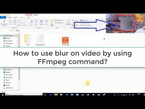 FFmpeg command to Blur Video on particular location