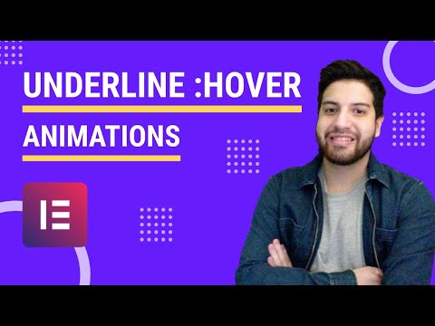 Underline Hover Animation On Elementor Pro | Grow line divider widget on hover