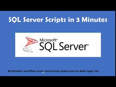 SQL Server Arithmetic overflow error converting expression to data type int