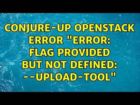 conjure-up openstack error