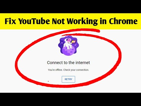 How To Fix Youtube 'Connect To The Internet' Chrome Pc | You're Offline. Check your connection