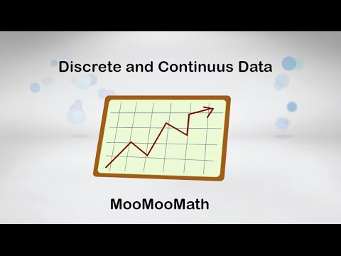 Discrete and Continuous Data