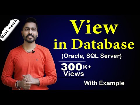 View in Database | Oracle, SQL Server Views | Types of Views