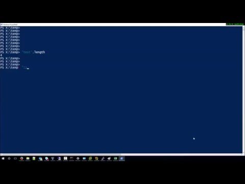 Get String Length with Powershell