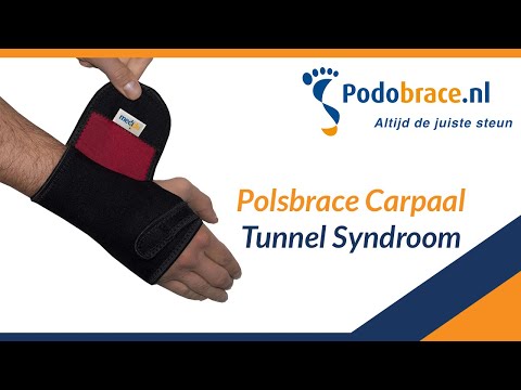 Polsbrace Carpaal Tunnel Syndroom | Tutorial