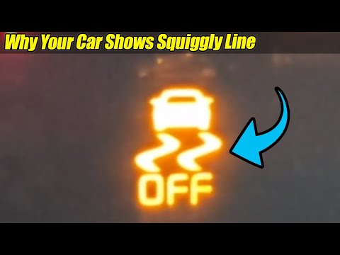 Why Your Car Shows Squiggly Line / Slippery Road