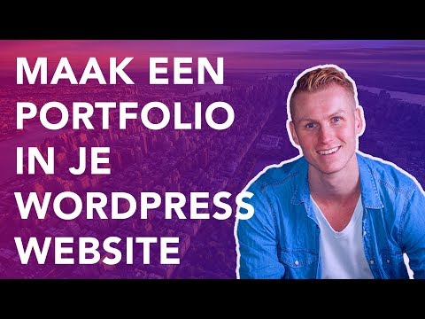 Hoe Maak Je Een Portfolio In Wordpress en Elementor