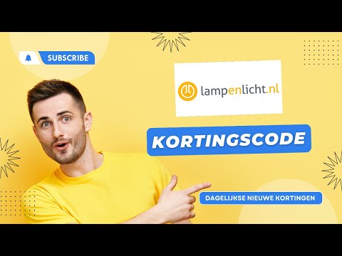 KORTINGSCODE Lampenlicht 💰 Ontvang Korting op je bestelling! 💡