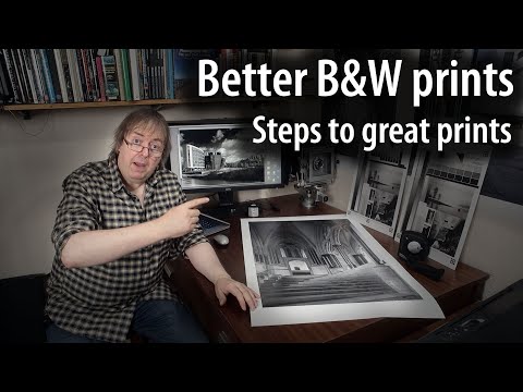 So, you want great B&W prints from your printer - what you need to do