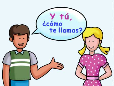 What is your name? - ¿Cómo te llamas? - Calico Spanish Songs for Kids