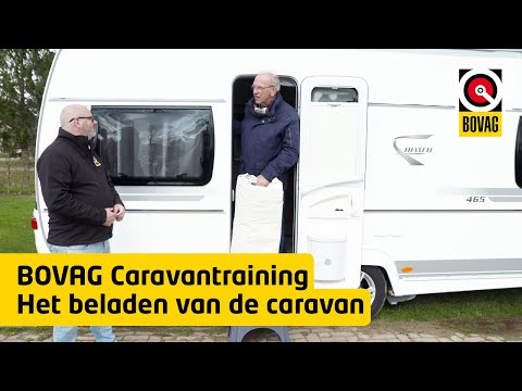 Hoe moet je de caravan beladen? | Caravantraining | BOVAG