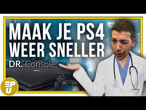 PlayStation 4 traag? Zo maak je de PS4 weer sneller