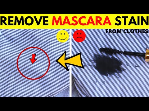 How to Get Mascara Out of Clothes Without Washing | House Keeper