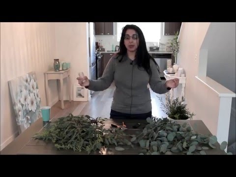 DIY Eucalyptus Garland