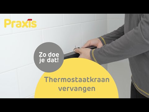 Thermostraatkraan vervangen - Zo doe je dat makkelijk! | Praxis