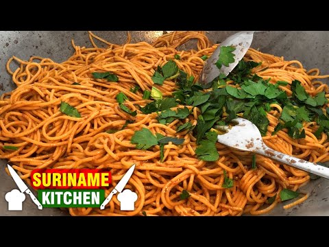 Surinaamse Bami Recept In Stappen Uitgelegd | Surinamese Spaghetti Recipe Explained In Steps