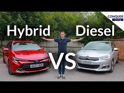 Diesel vs Hybrid Economy Test. Is the New Hybrid Worth it?