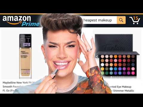 Trying The Cheapest Makeup From AMAZON!